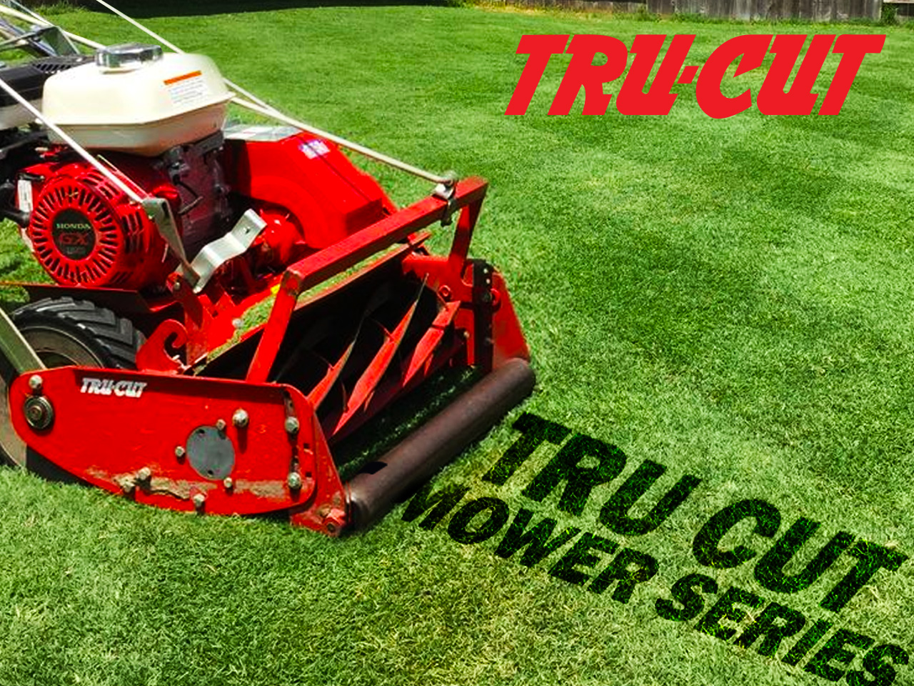 tru cut reel mower review