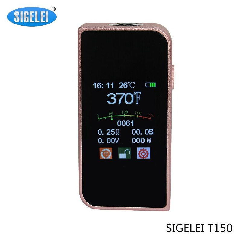 sigelei 150w touch screen review
