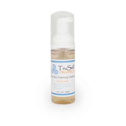 truself organics clear skin foaming cleanser review